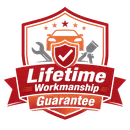 Lifetime workmanship guarantee